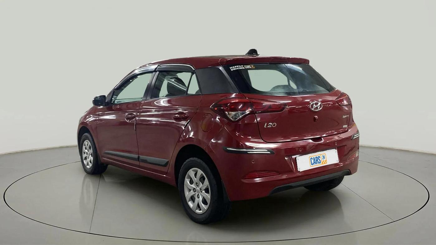 2015 Hyundai Elite i20 SPORTZ 1.2, CNG, Manual, 55,681 km, Left Back Diagonal
