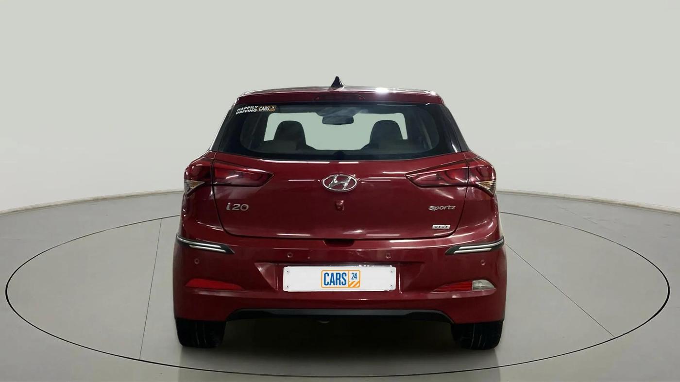 2015 Hyundai Elite i20 SPORTZ 1.2, CNG, Manual, 55,681 km, Back/Rear