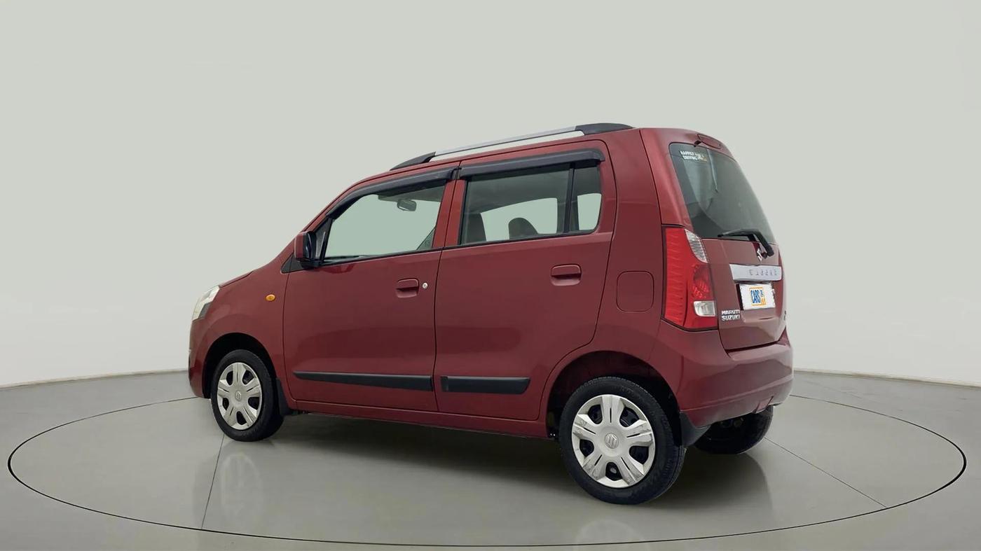 2016 Maruti Wagon R 1.0 VXI AMT, Petrol, Automatic, 52,700 km, Left Back Diagonal