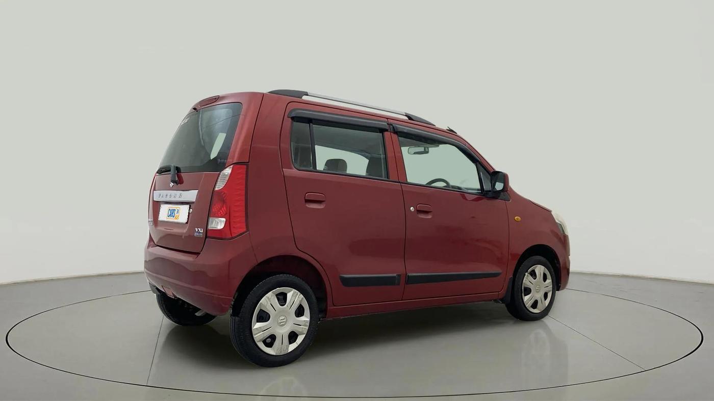 2016 Maruti Wagon R 1.0 VXI AMT, Petrol, Automatic, 52,700 km, Right Back Diagonal
