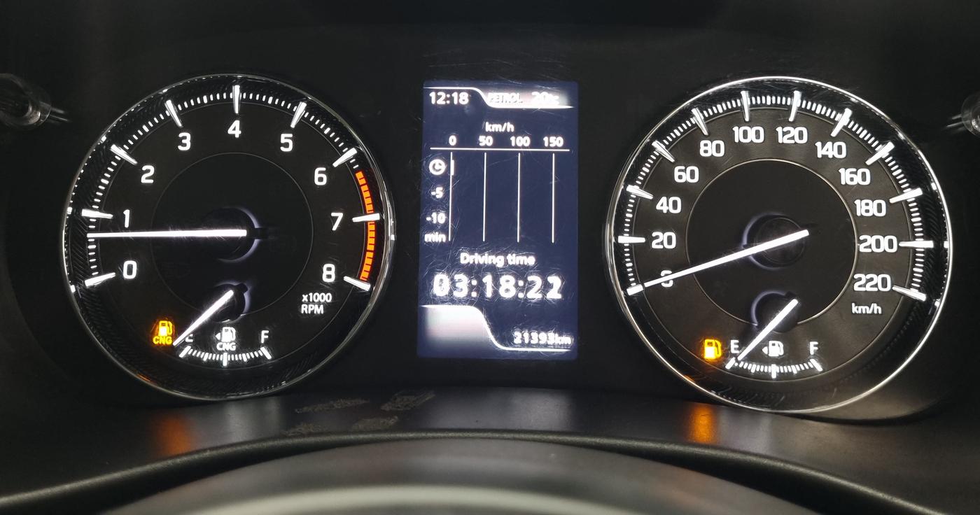 2023 Maruti Baleno  ZETA CNG 1.2L, CNG, Manual, 21,384 km, Odometer Image