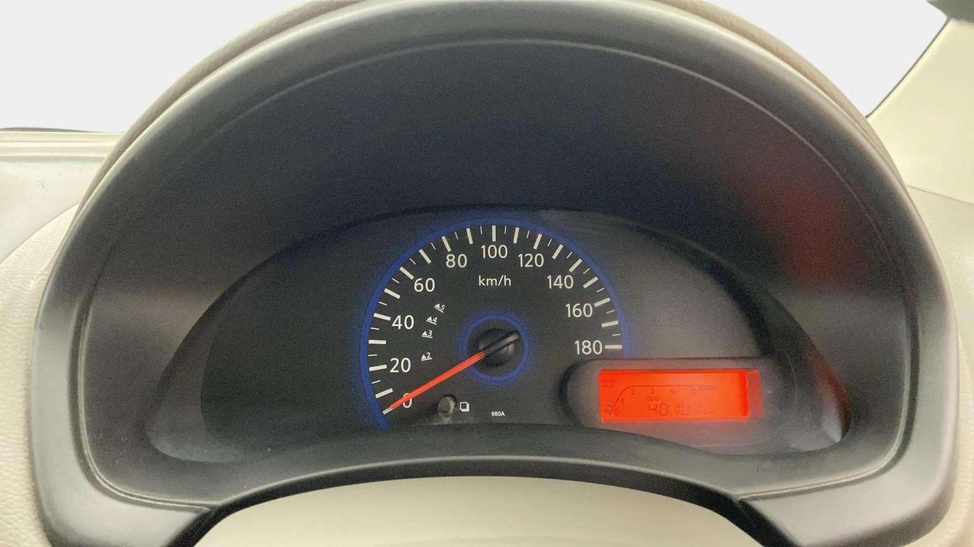 2015 Datsun Go T, Petrol, Manual, 48,184 km, Odometer Image