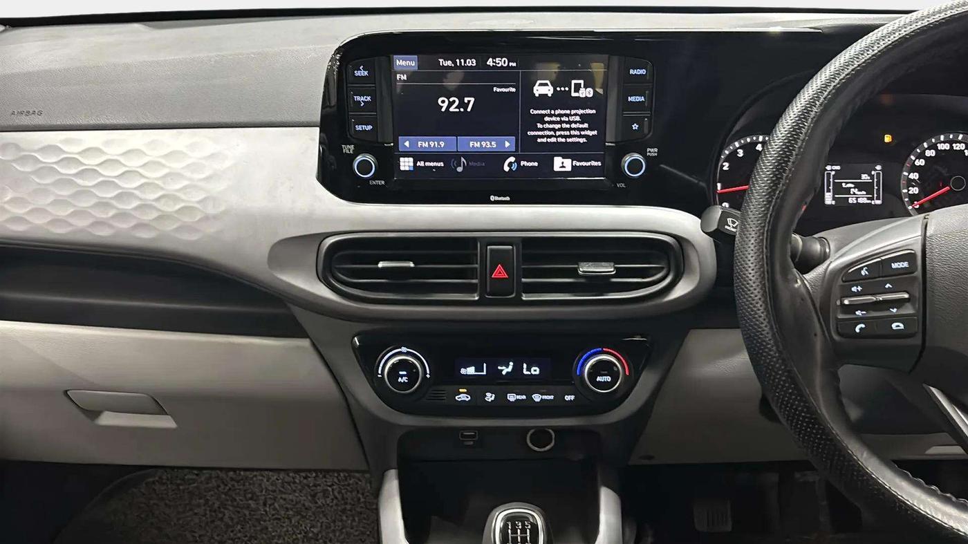 2022 Hyundai GRAND I10 NIOS SPORTZ 1.2 KAPPA VTVT CNG, CNG, Manual, 65,171 km, Air Conditioner