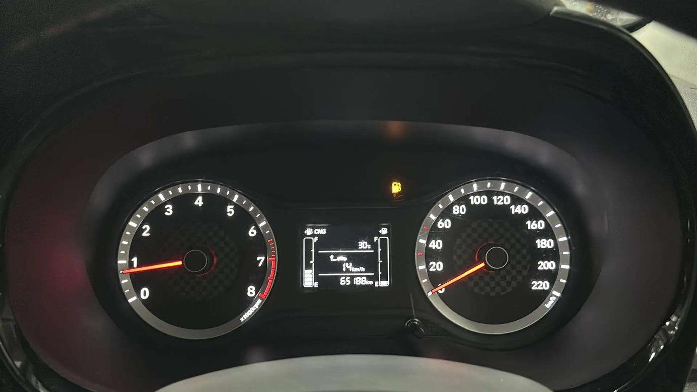 2022 Hyundai GRAND I10 NIOS SPORTZ 1.2 KAPPA VTVT CNG, CNG, Manual, 65,171 km, Odometer Image