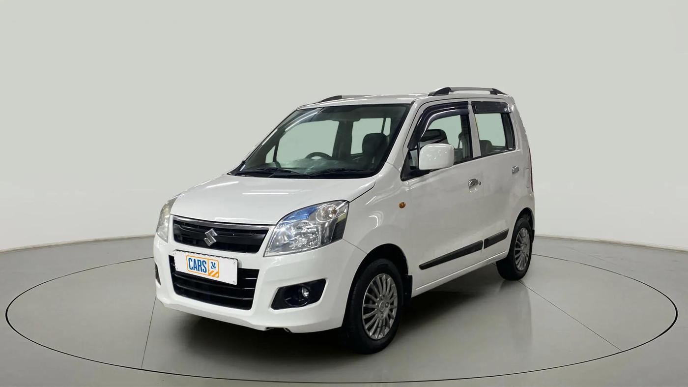 2015 Maruti Wagon R 1.0 VXI, Petrol, Manual, 59,083 km, Left Front Diagonal