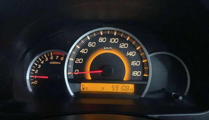 2015 Maruti Wagon R 1.0 VXI, Petrol, Manual, 59,083 km, Odometer Image