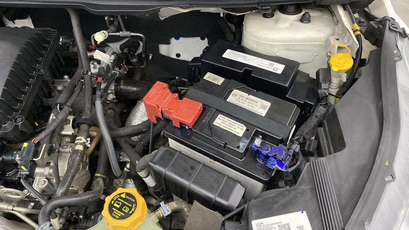 2023 Tata NEXON XMA PETROL, Petrol, Automatic, 23,786 km, Engine View - Left