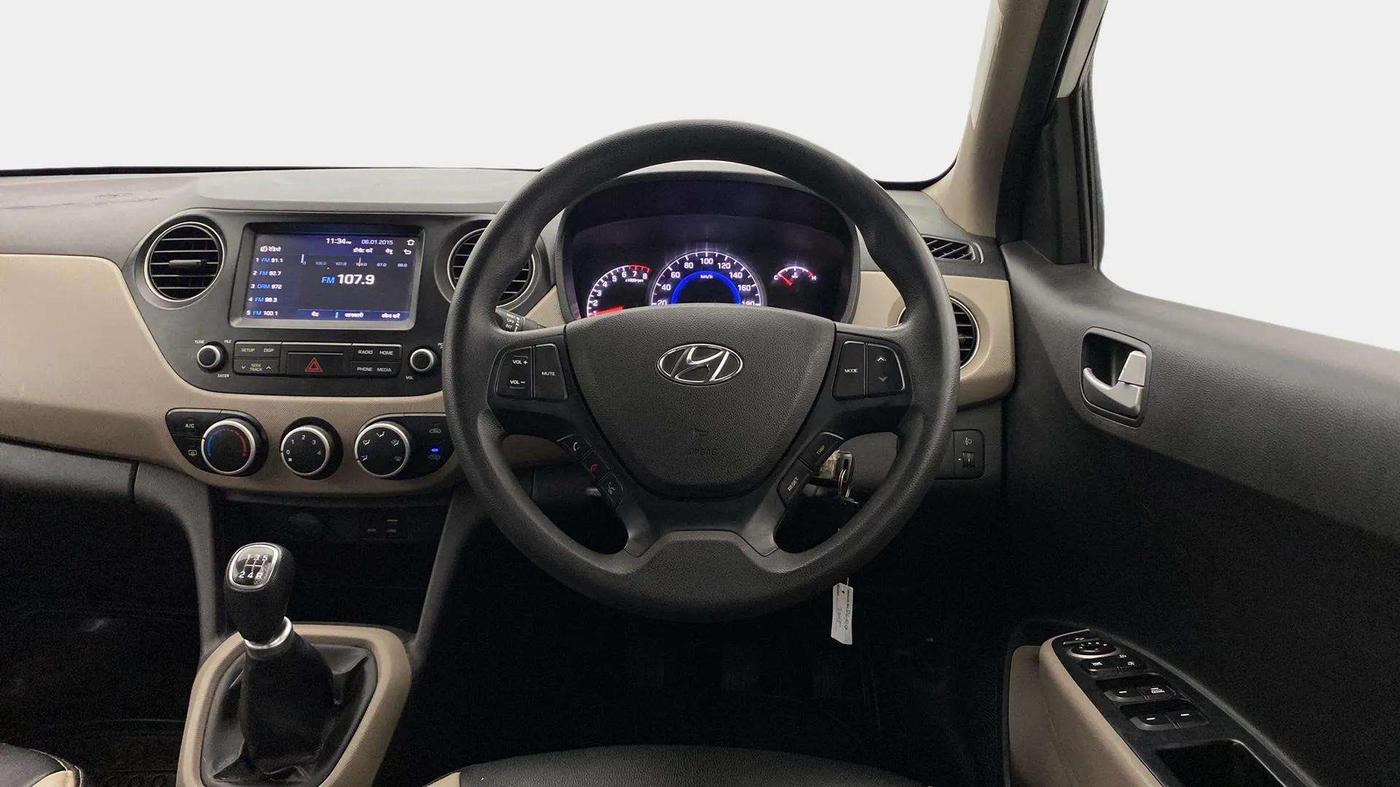 2019 Hyundai Grand i10 SPORTZ 1.2 KAPPA VTVT, Petrol, Manual, 71,900 km, Steering Wheel Close Up