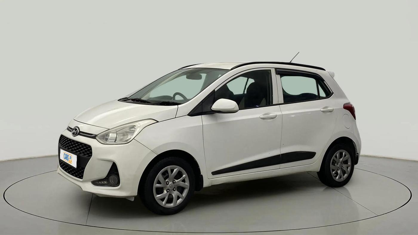 2019 Hyundai Grand i10 SPORTZ 1.2 KAPPA VTVT, Petrol, Manual, 71,900 km, Left Front Diagonal