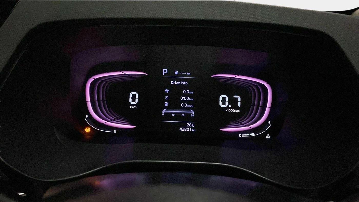 2023 KIA CARENS PRESTIGE PLUS 1.5 PETROL DCT 7 STR, Petrol, Automatic, 43,942 km, Odometer Image