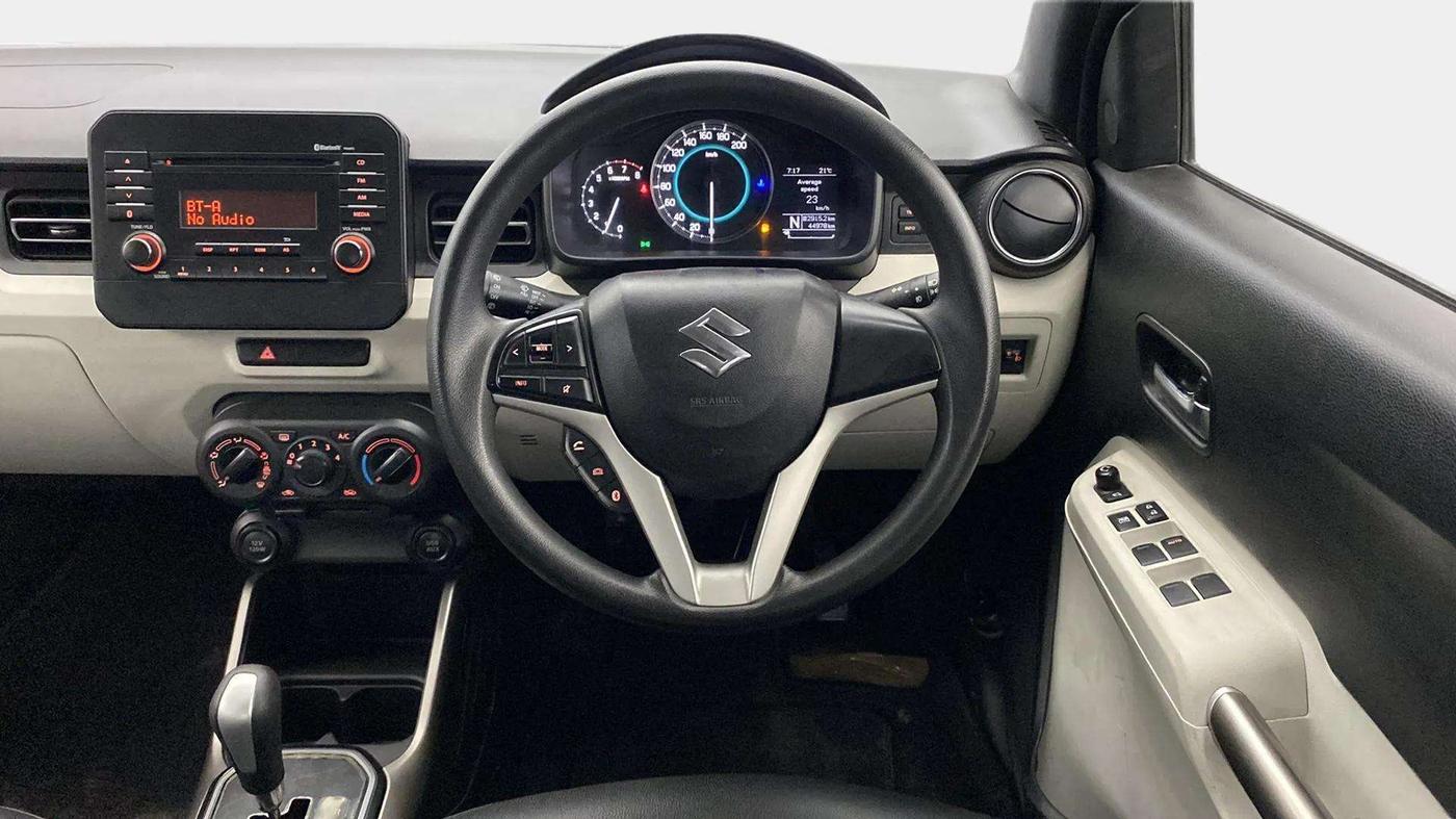 2019 Maruti IGNIS ZETA 1.2 AMT, Petrol, Automatic, 45,061 km, Steering Wheel Close Up