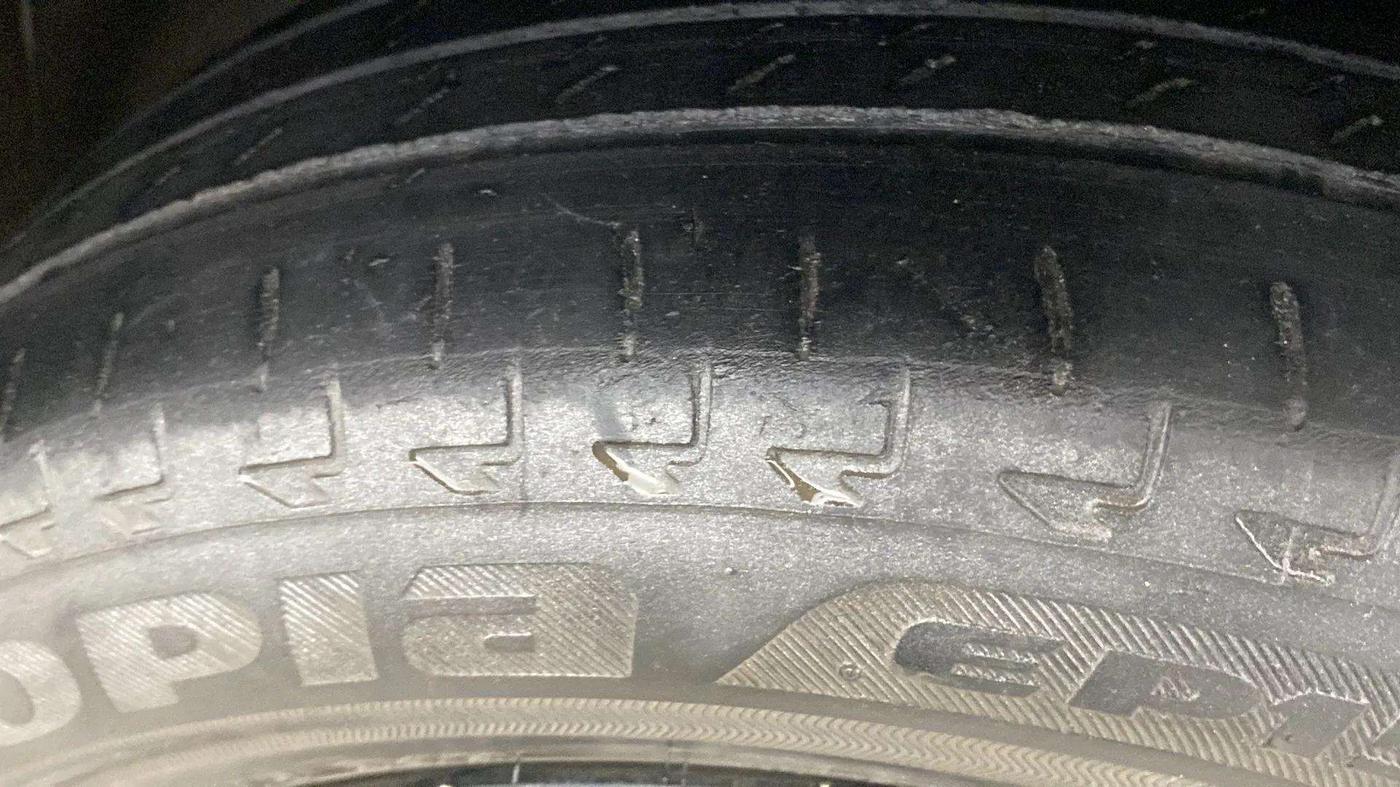 2019 Maruti IGNIS ZETA 1.2 AMT, Petrol, Automatic, 45,061 km, Left Rear Tyre Tread