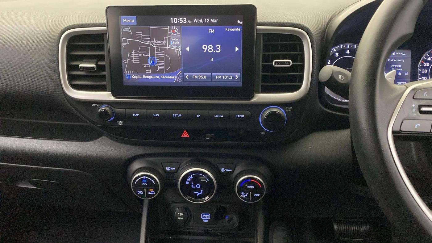 2021 Hyundai VENUE SX PLUS 1.0 TURBO DCT, Petrol, Automatic, 28,660 km, Air Conditioner