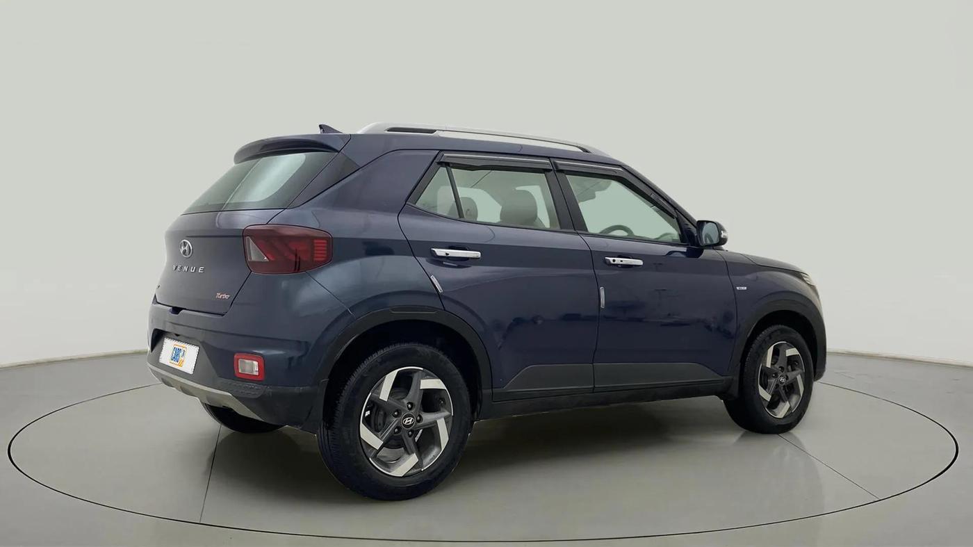 2021 Hyundai VENUE SX PLUS 1.0 TURBO DCT, Petrol, Automatic, 28,660 km, Right Back Diagonal