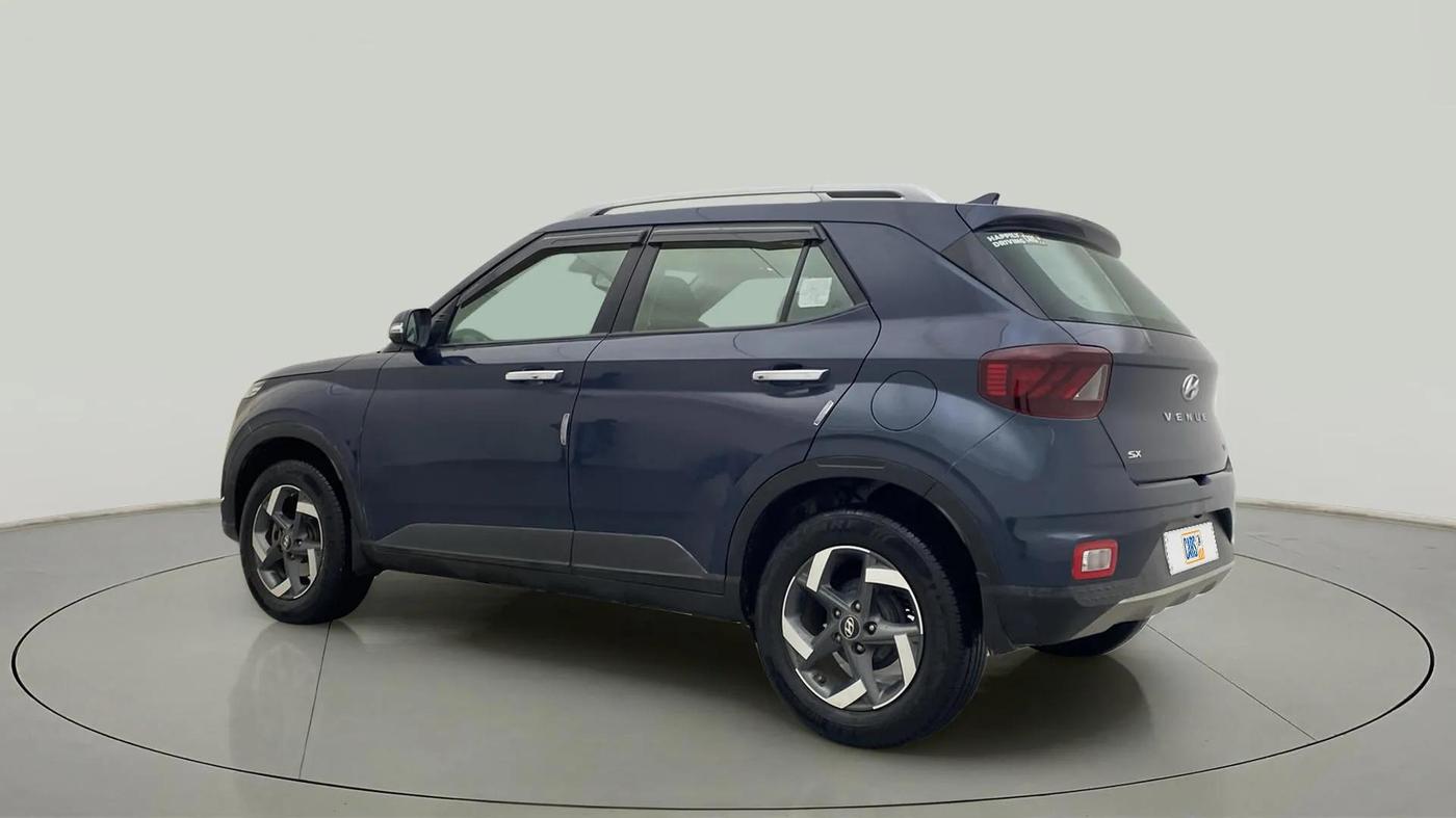 2021 Hyundai VENUE SX PLUS 1.0 TURBO DCT, Petrol, Automatic, 28,660 km, Left Back Diagonal