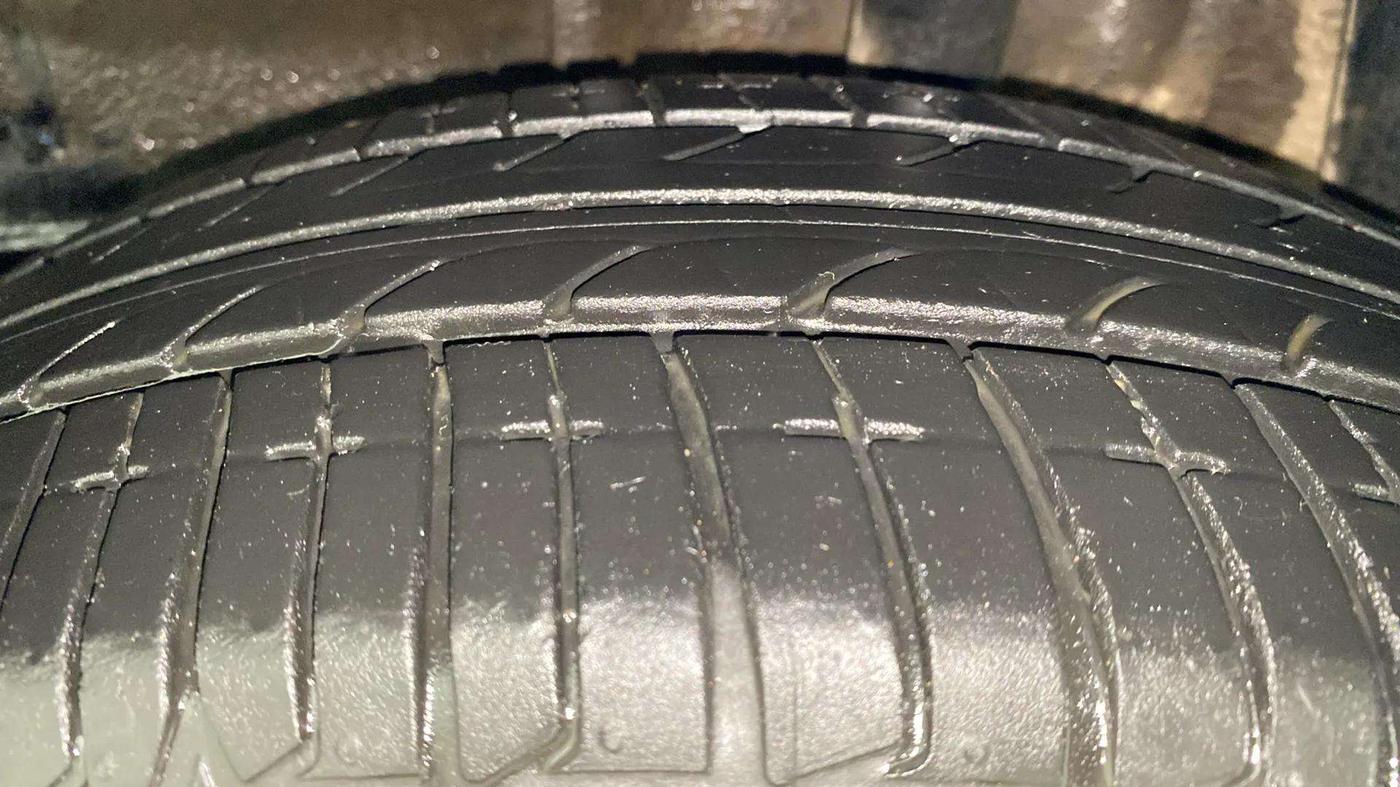 2020 Tata Tiago XZA PLUS PETROL, Petrol, Automatic, 18,571 km, Left Rear Tyre Tread