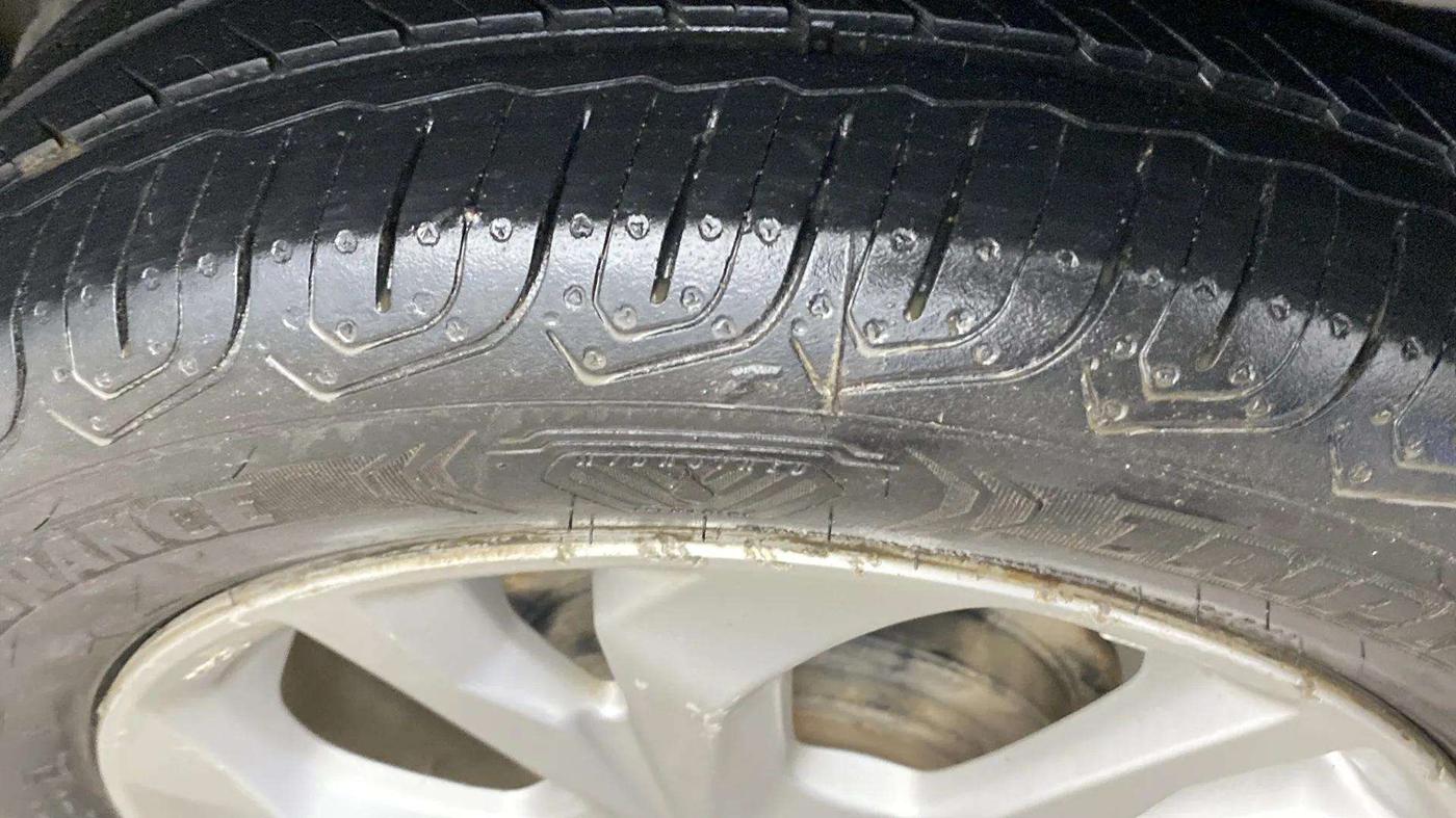 2020 Honda Amaze 1.2L I-VTEC V, Petrol, Manual, 75,099 km, Right Rear Tyre Tread