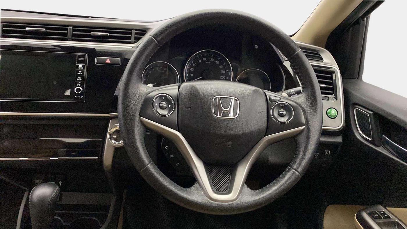 2019 Honda City 1.5L I-VTEC ZX CVT, Petrol, Automatic, 38,158 km, Steering Wheel Close Up