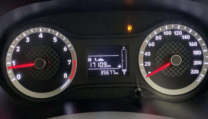 2021 Hyundai AURA S 1.2, Petrol, Manual, 35,711 km, Odometer Image