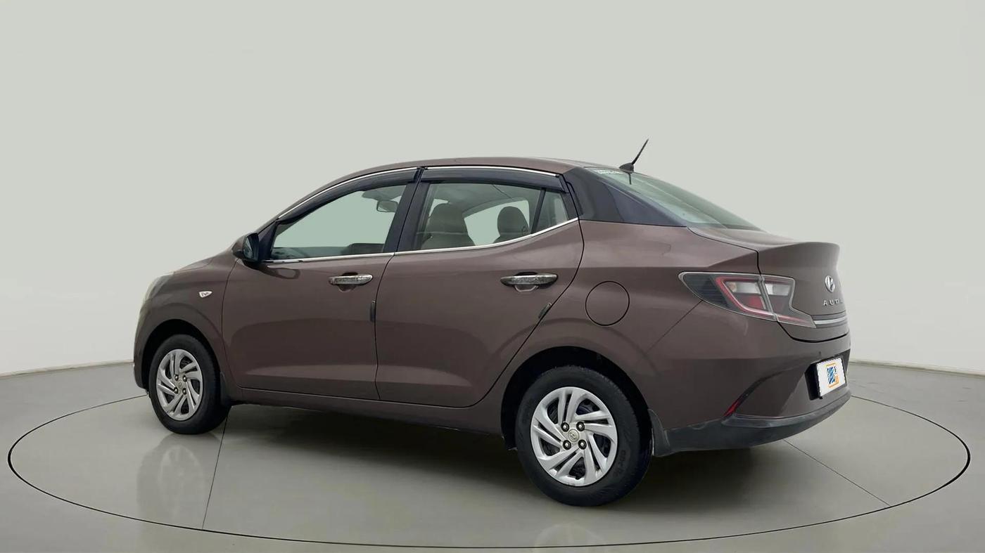 2021 Hyundai AURA S 1.2, Petrol, Manual, 35,711 km, Left Back Diagonal