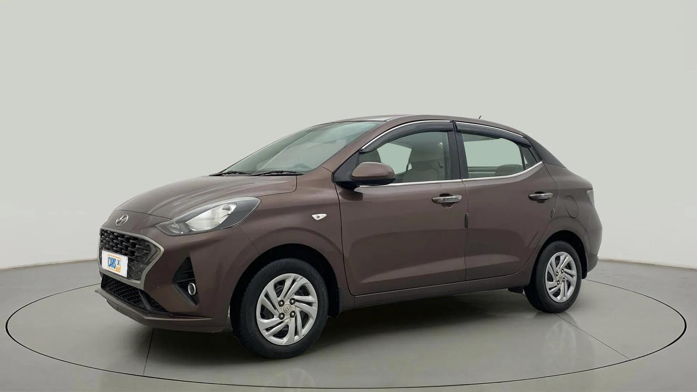 2021 Hyundai AURA S 1.2, Petrol, Manual, 35,711 km, Left Front Diagonal