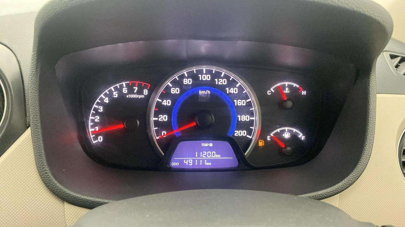 2017 Hyundai Grand i10 SPORTZ 1.2 KAPPA VTVT, Petrol, Manual, 49,186 km, Odometer Image