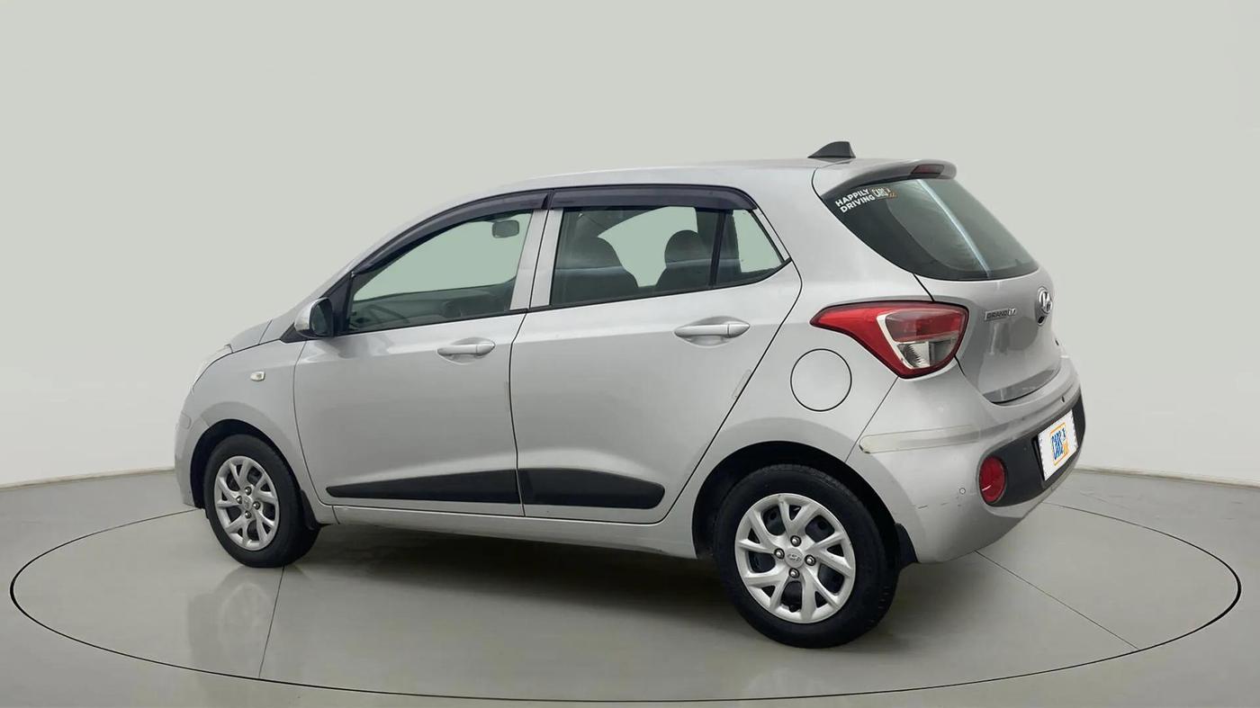 2017 Hyundai Grand i10 SPORTZ 1.2 KAPPA VTVT, Petrol, Manual, 49,186 km, Left Back Diagonal
