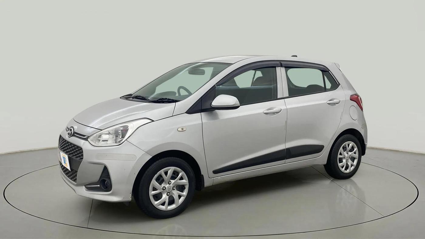 2017 Hyundai Grand i10 SPORTZ 1.2 KAPPA VTVT, Petrol, Manual, 49,186 km, Left Front Diagonal