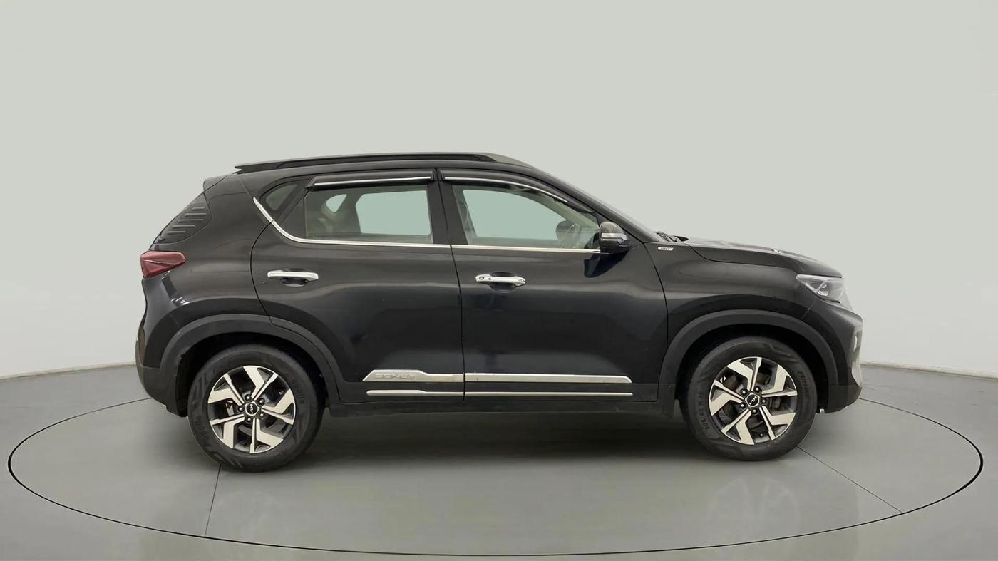 2021 KIA SONET HTX 1.0 IMT, Petrol, Manual, 60,297 km, Right Side View