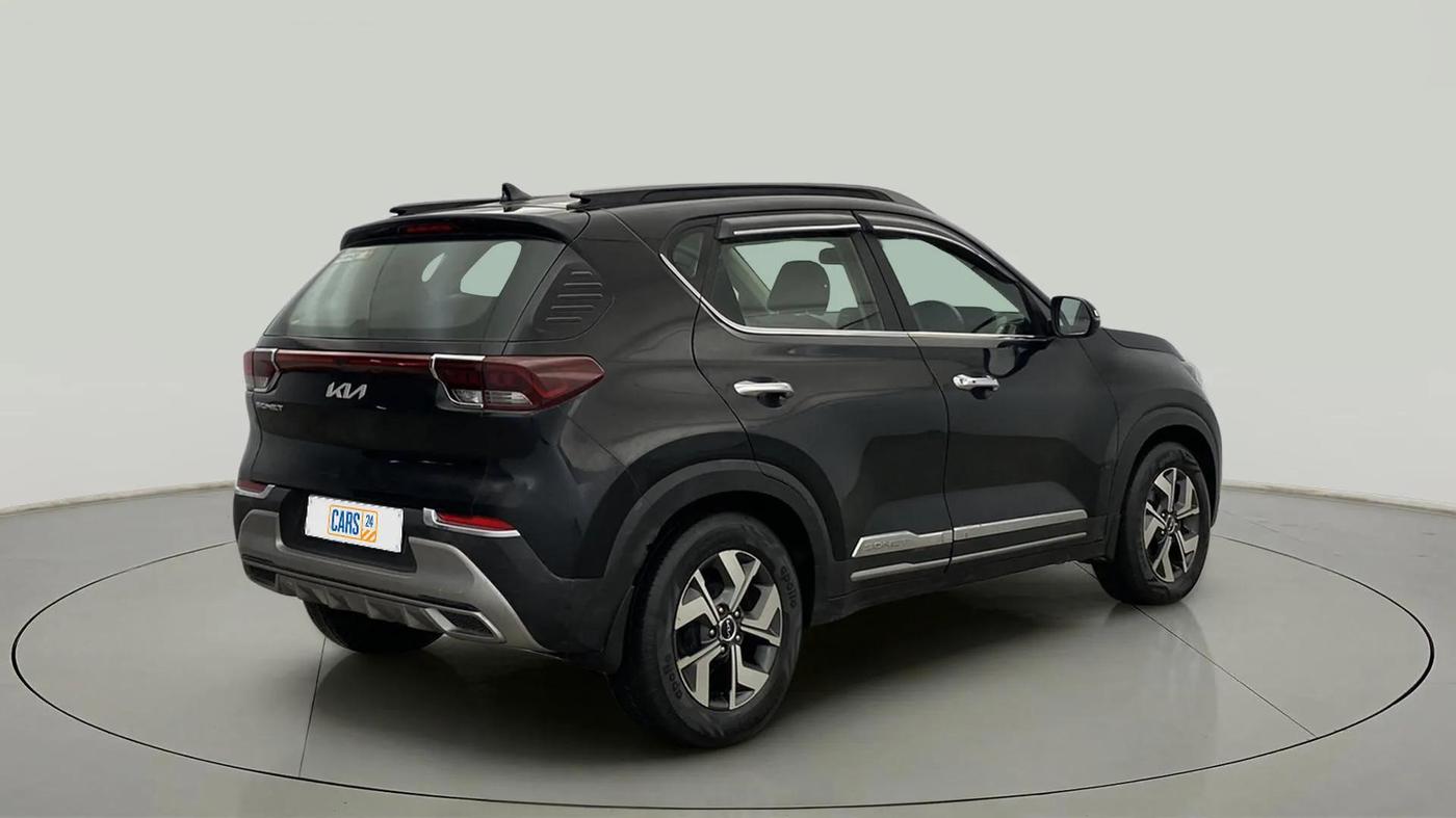 2021 KIA SONET HTX 1.0 IMT, Petrol, Manual, 60,297 km, Right Back Diagonal