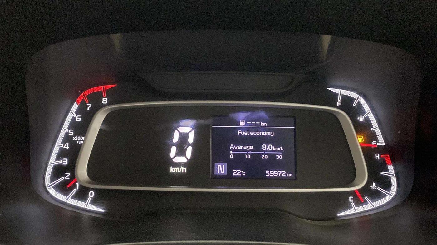 2021 KIA SONET HTX 1.0 IMT, Petrol, Manual, 60,297 km, Odometer Image