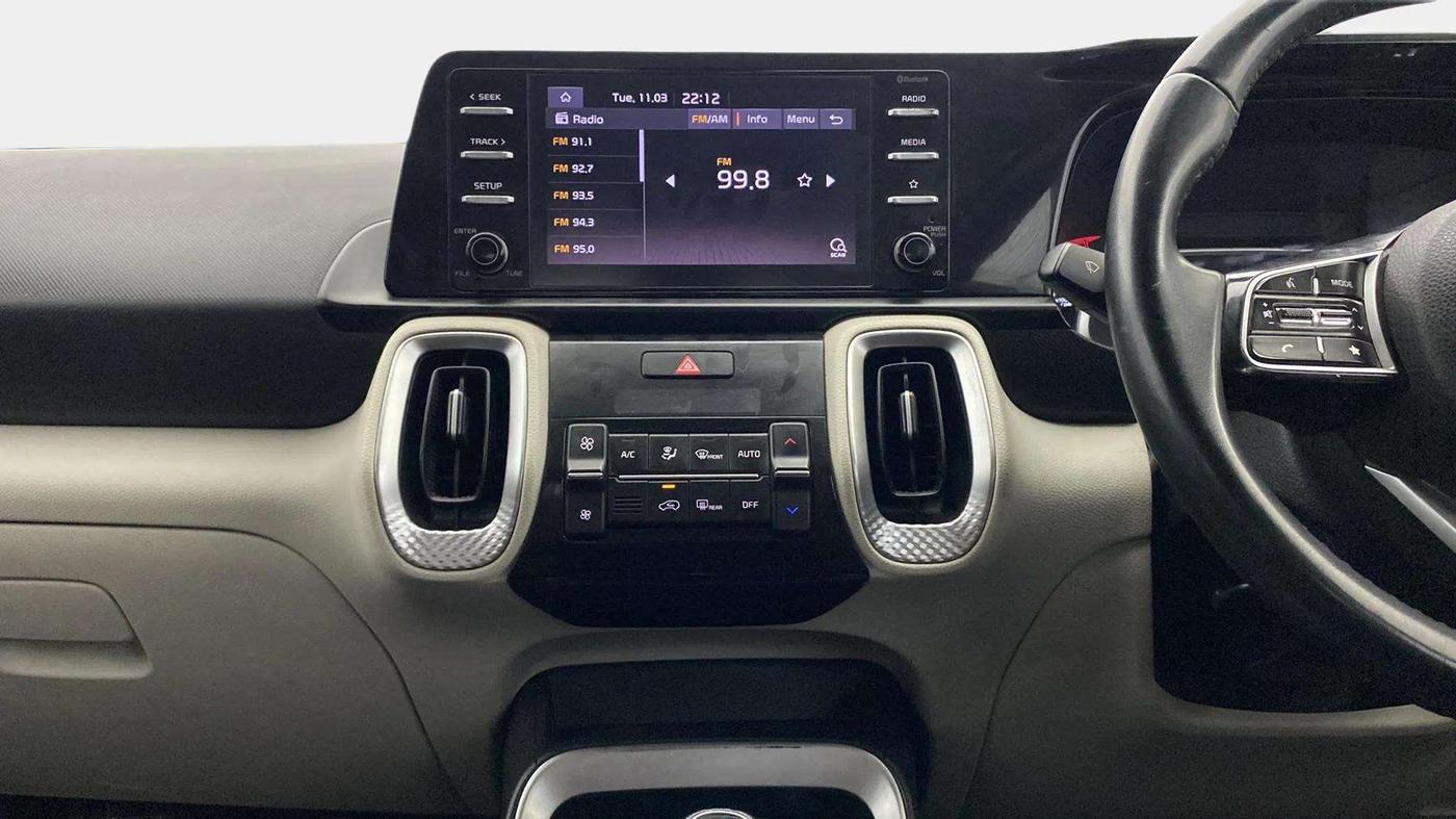 2021 KIA SONET HTX 1.0 IMT, Petrol, Manual, 60,297 km, Air Conditioner