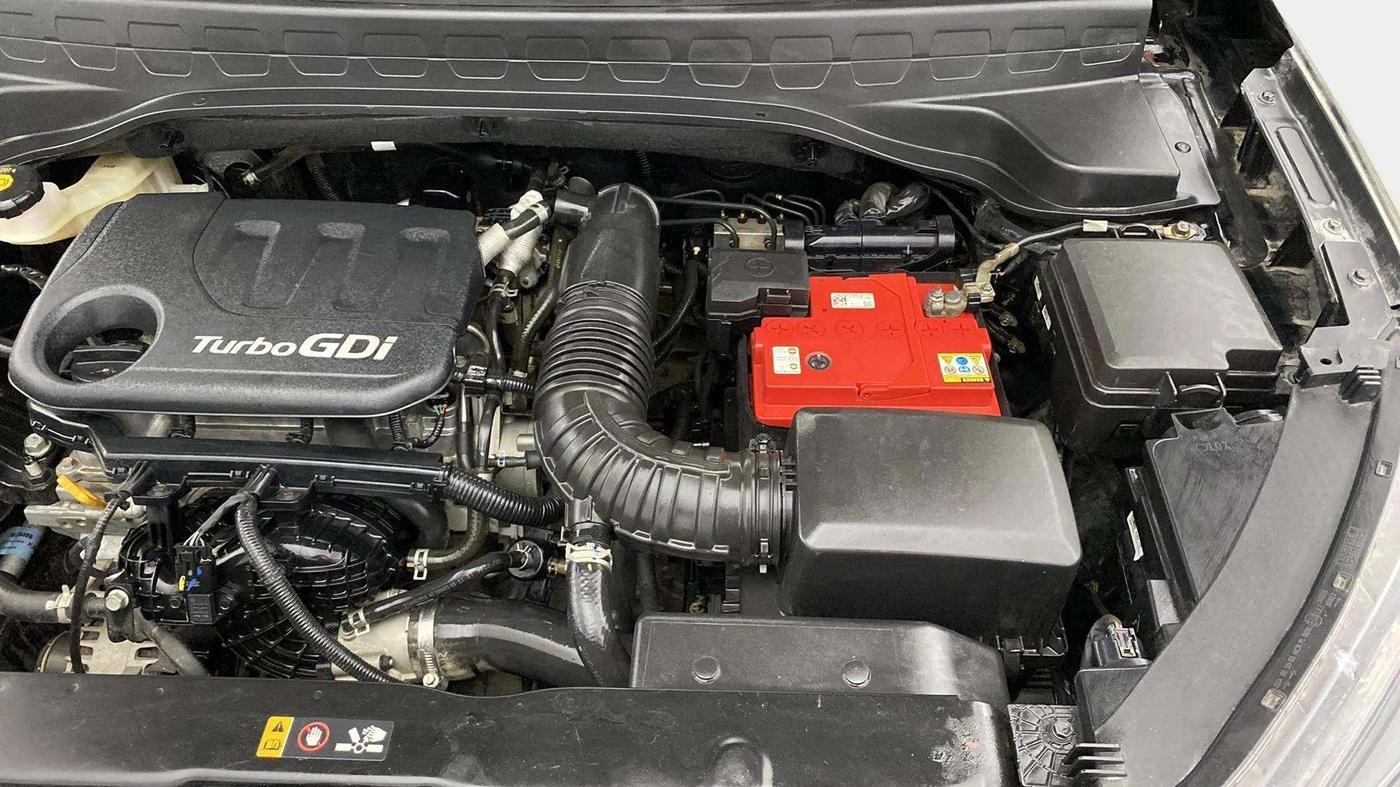 2021 KIA SONET HTX 1.0 IMT, Petrol, Manual, 60,297 km, Engine View - Left