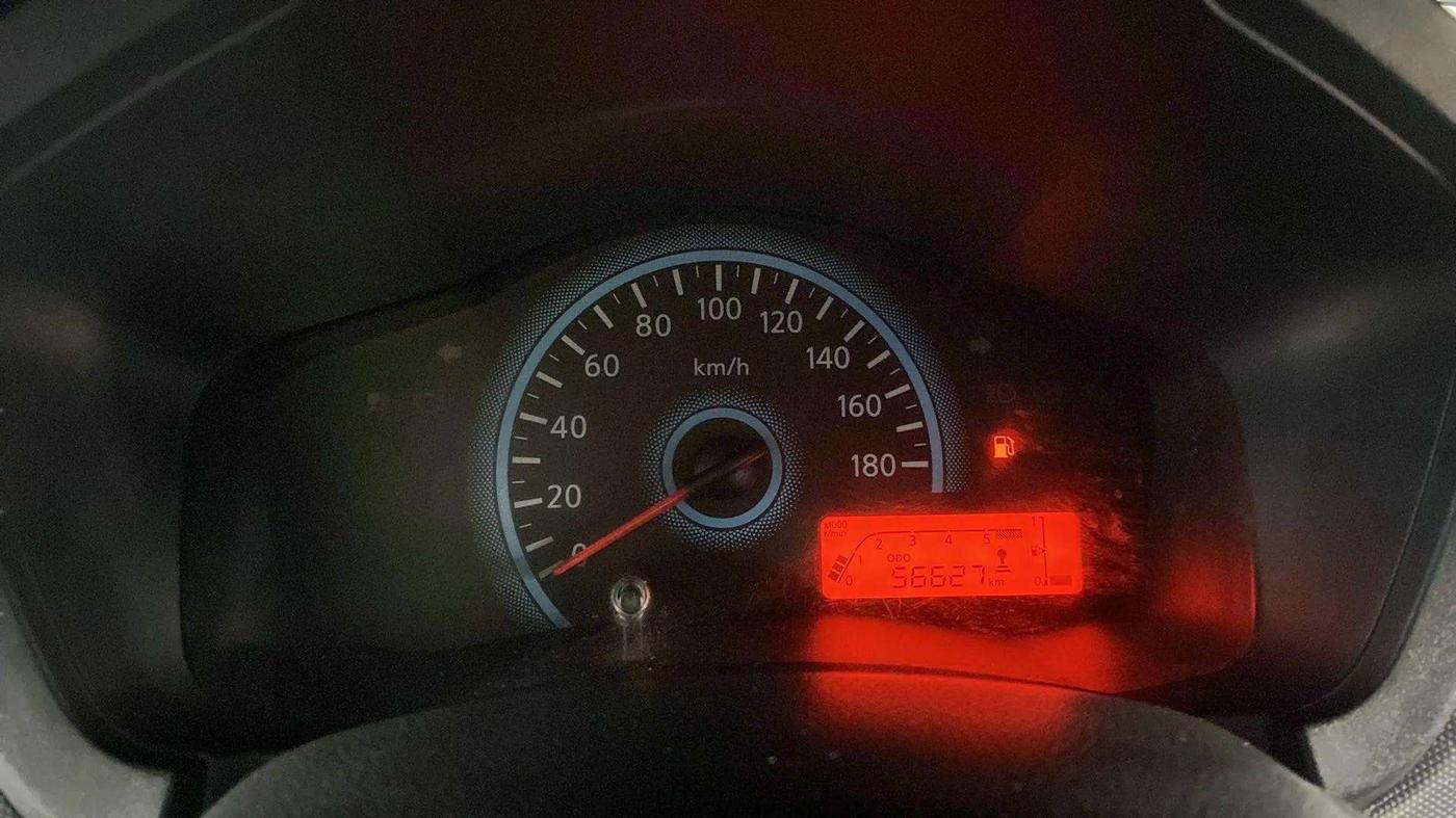 2018 Datsun Redi Go A, Petrol, Manual, 56,682 km, Odometer Image