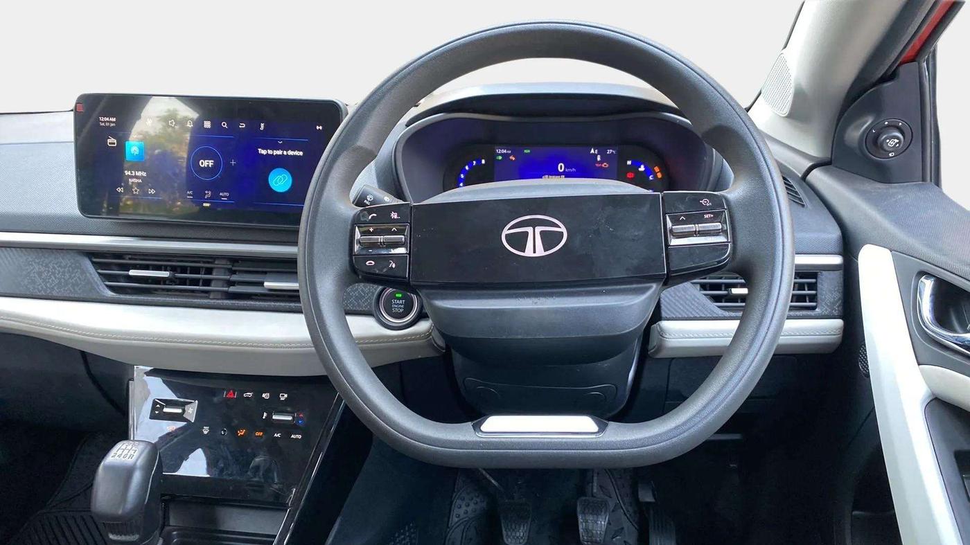2023 Tata NEXON CREATIVE PLUS 1.2 REVOTRON 6 MT DT, Petrol, Manual, 11,949 km, Steering Wheel Close Up
