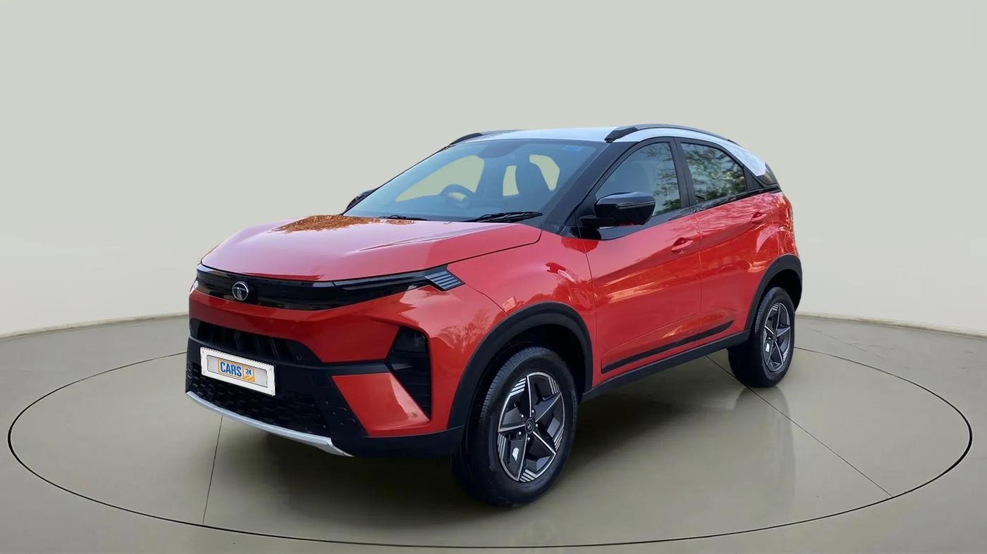 2023 Tata NEXON CREATIVE PLUS 1.2 REVOTRON 6 MT DT, Petrol, Manual, 11,949 km, Left Front Diagonal