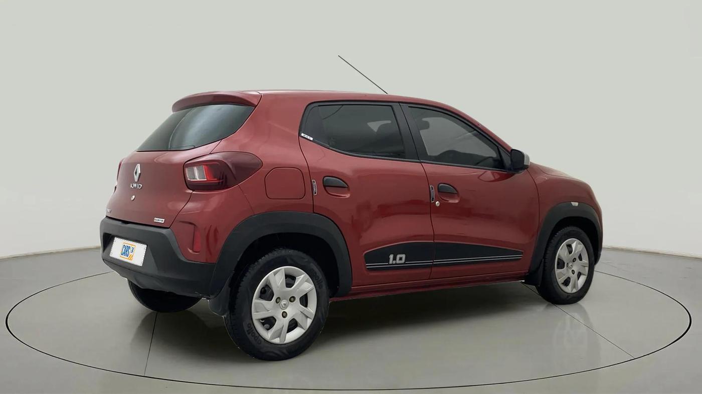 2021 Renault Kwid RXT 1.0 (O), Petrol, Manual, 15,627 km, Right Back Diagonal