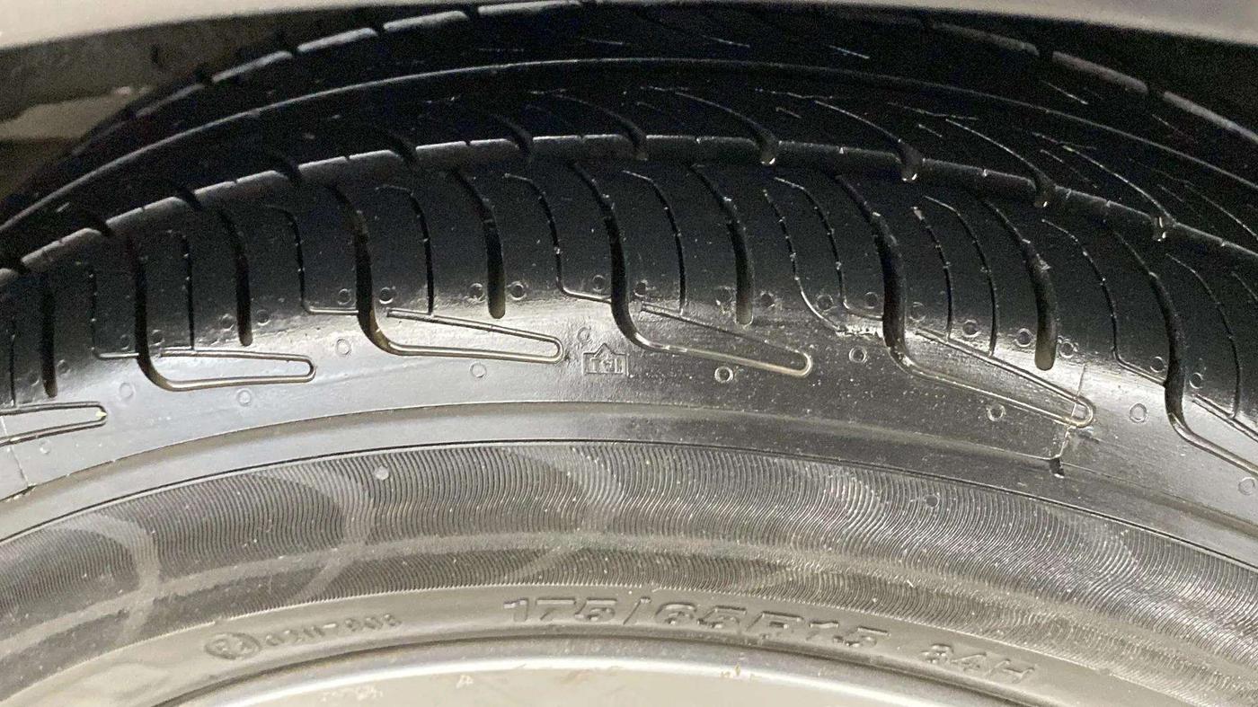 2018 Honda Jazz 1.2L I-VTEC VX CVT, Petrol, Automatic, 46,418 km, Left Front Tyre Tread