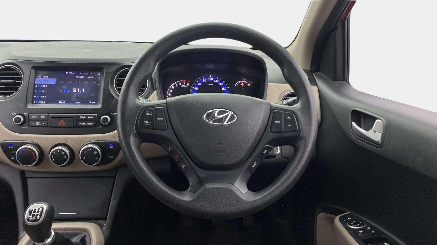2019 Hyundai Xcent SX 1.2, Petrol, Manual, 29,092 km, Steering Wheel Close Up