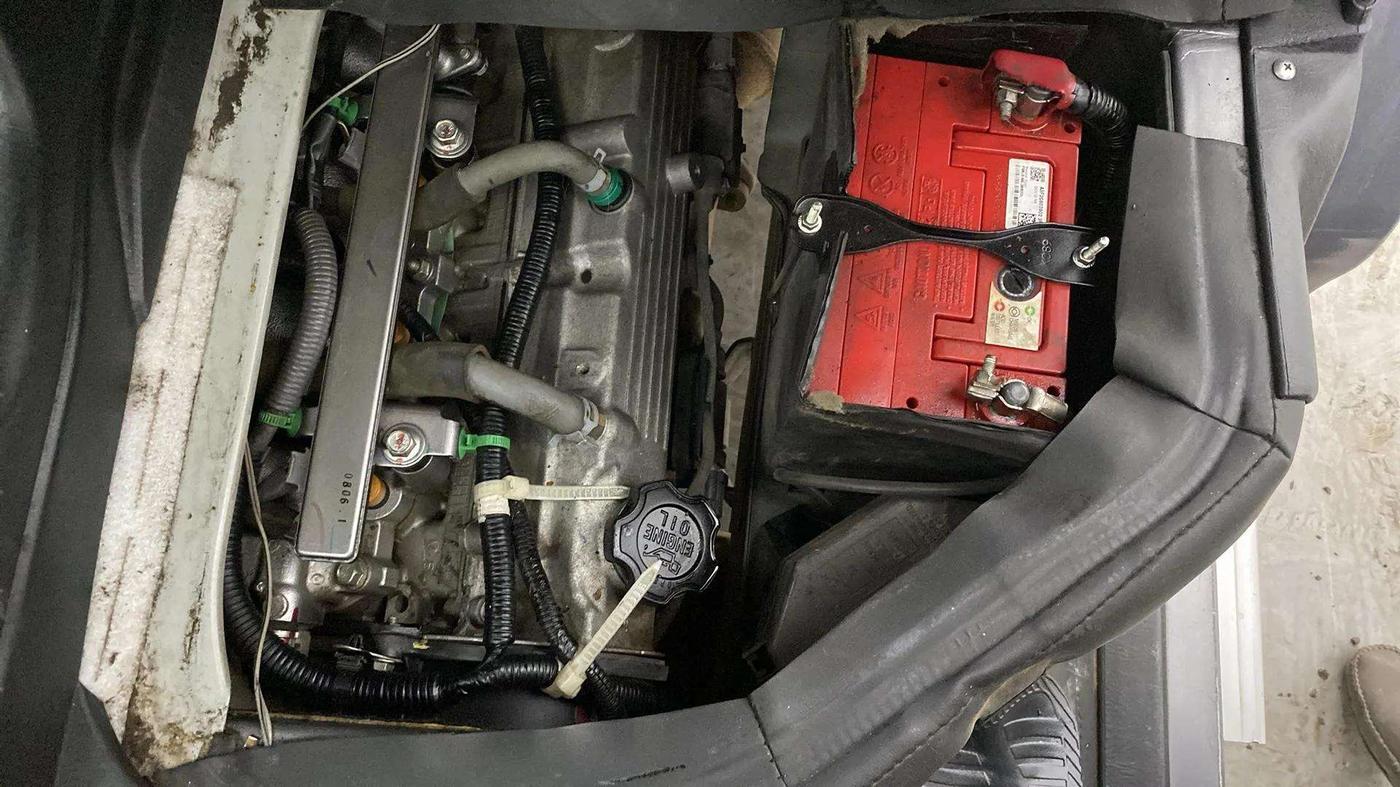 2020 Maruti Eeco 7 STR, Petrol, Manual, 33,361 km, Engine View - Left