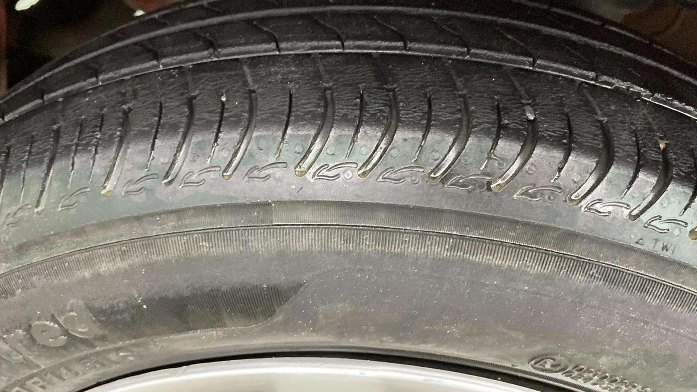 2021 Maruti S PRESSO VXI CNG, CNG, Manual, 62,766 km, Right Rear Tyre Tread