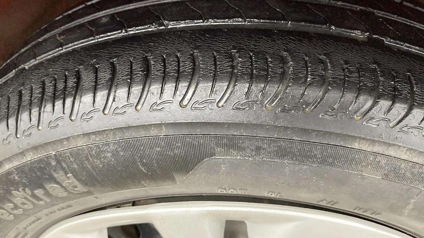 2021 Maruti S PRESSO VXI CNG, CNG, Manual, 62,766 km, Left Rear Tyre Tread