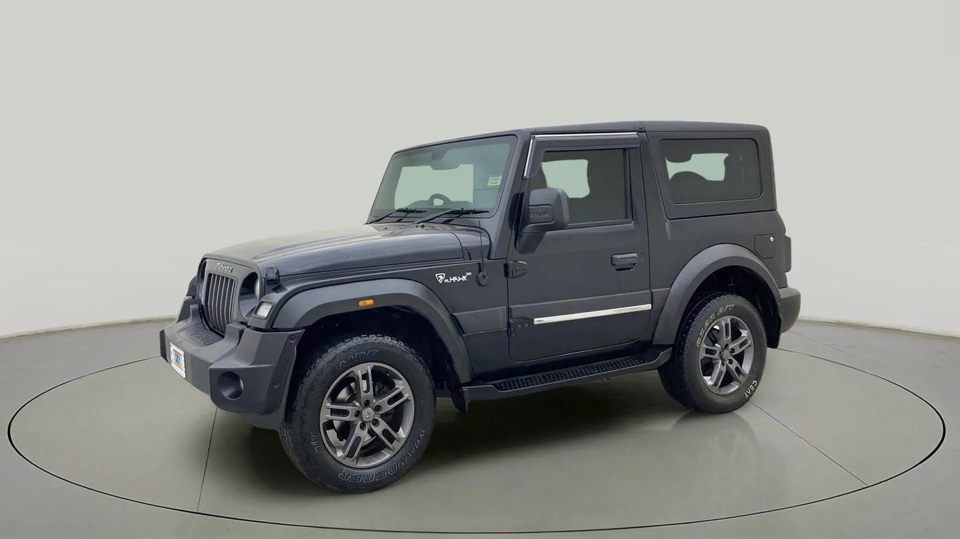 2022 Mahindra Thar LX D AT 4WD HT, Diesel, Automatic, 60,186 km, Left Front Diagonal