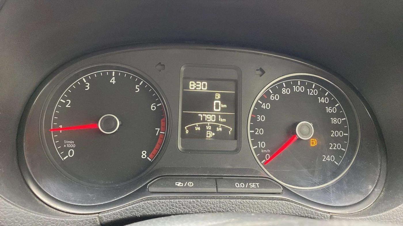 2021 Volkswagen Polo COMFORTLINE 1.0L MPI, Petrol, Manual, 77,996 km, Odometer Image