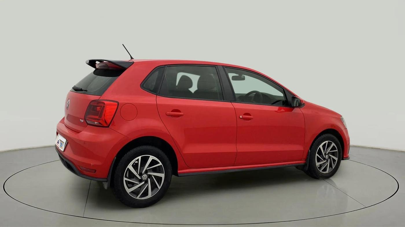 2021 Volkswagen Polo COMFORTLINE 1.0L MPI, Petrol, Manual, 77,996 km, Right Back Diagonal