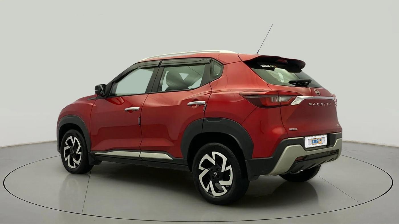 2022 Nissan MAGNITE XV TURBO CVT, Petrol, Automatic, 45,641 km, Left Back Diagonal