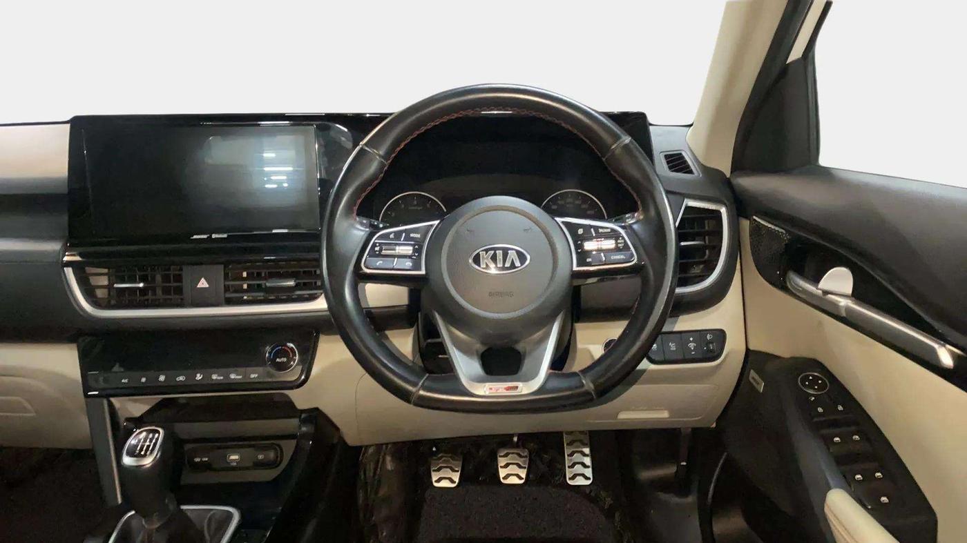 2020 KIA SELTOS GTX PLUS 1.4 PETROL, Petrol, Manual, 38,093 km, Steering Wheel Close Up