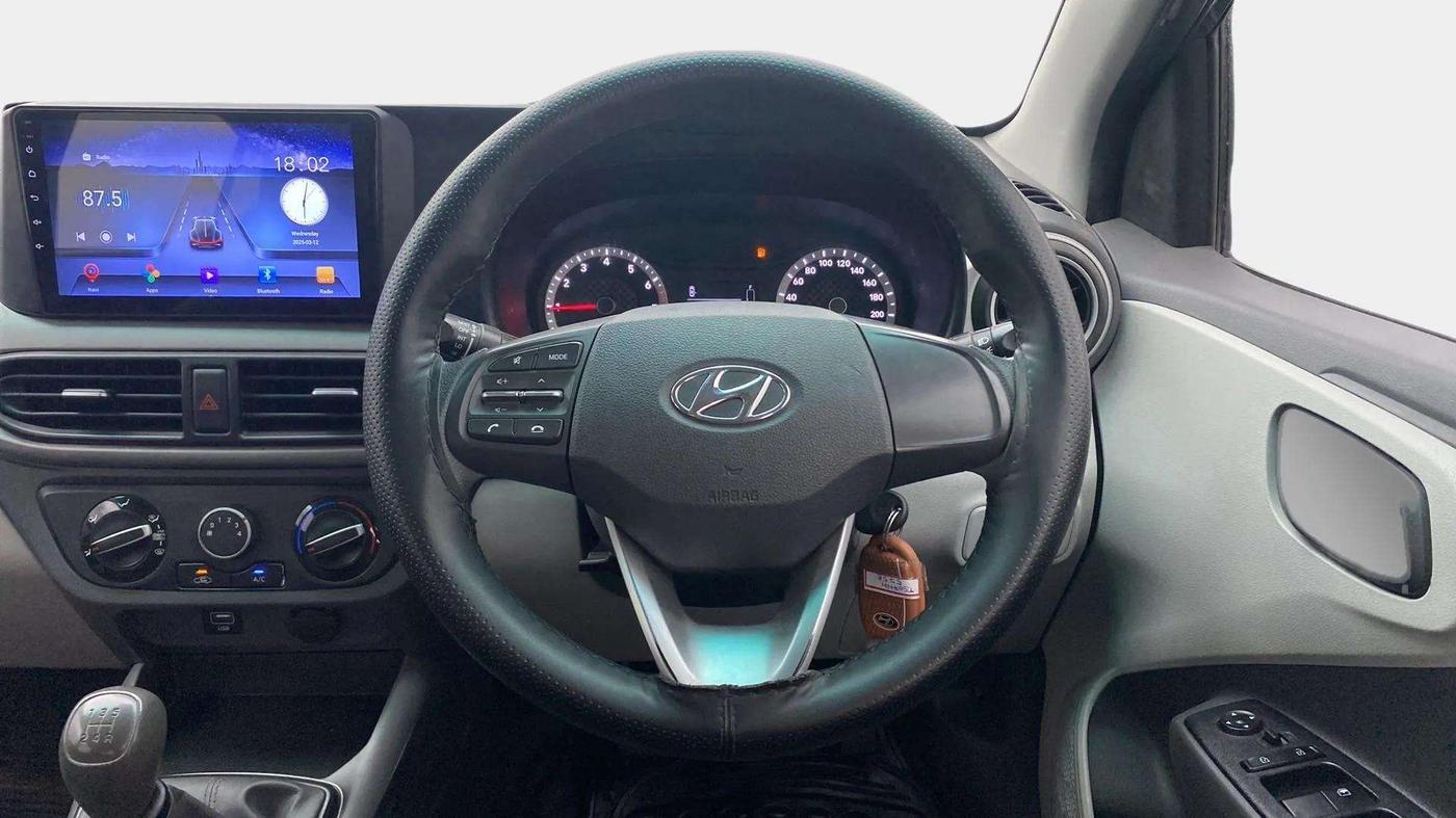 2021 Hyundai GRAND I10 NIOS MAGNA 1.2 KAPPA VTVT, Petrol, Manual, 88,706 km, Steering Wheel Close Up