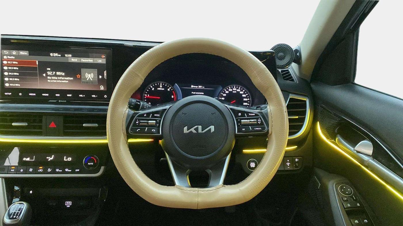 2021 KIA SELTOS HTX PLUS 1.5 DIESEL, Diesel, Manual, 64,883 km, Steering Wheel Close Up
