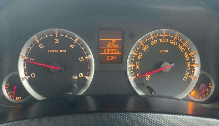 2012 Maruti Swift VDI, Diesel, Manual, 63,513 km, Odometer Image